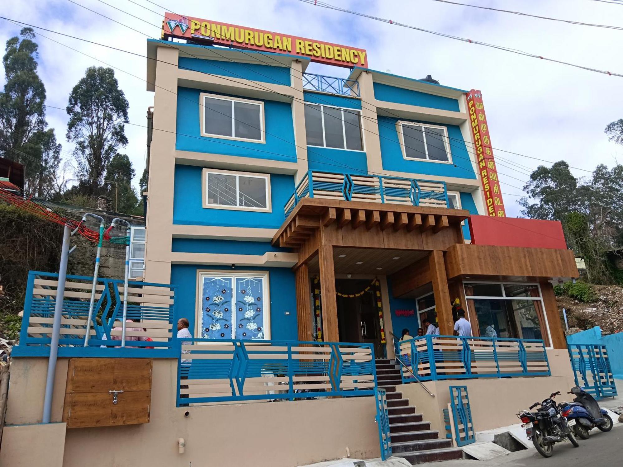 Ponmurugan Residency Кодайканал Экстерьер фото